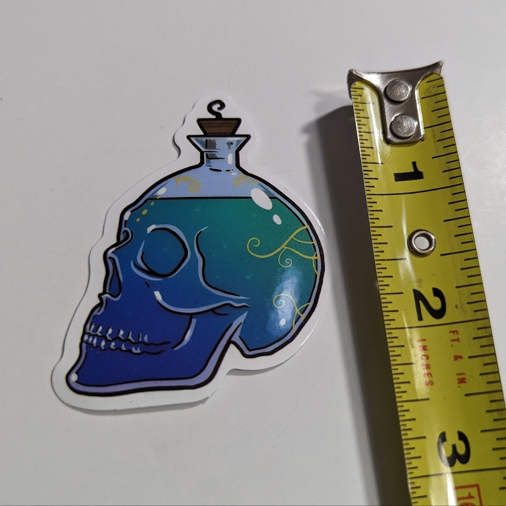 Skull potion Sticker - Picture 2 of 2